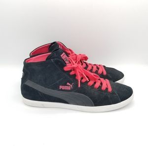 PUMA Womens Glyde Mid Sneakers Size 8.5 Black 354049 01